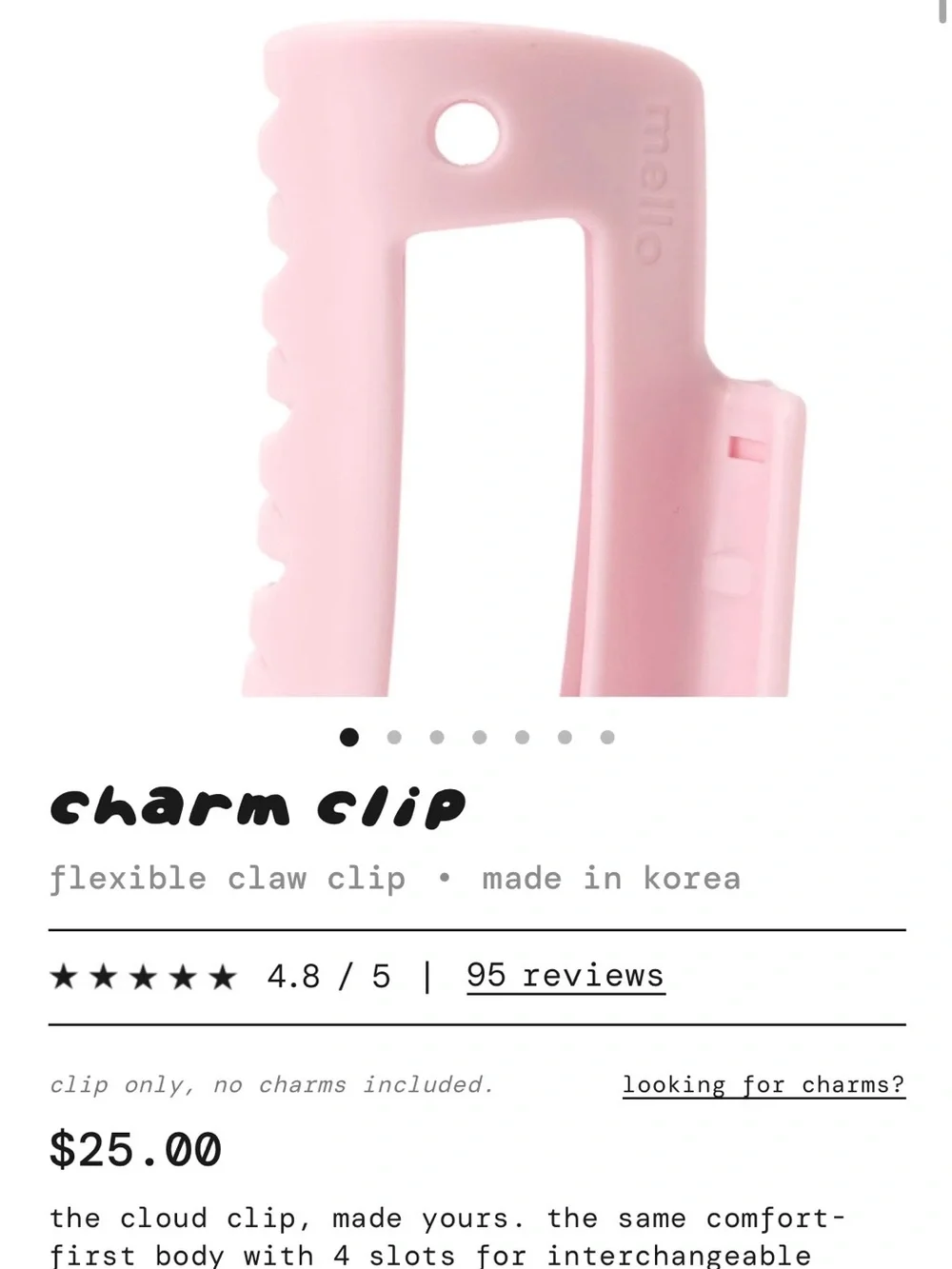 Viral MELLO charm cloud clips